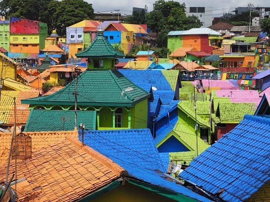 Jodipan Colorful Village