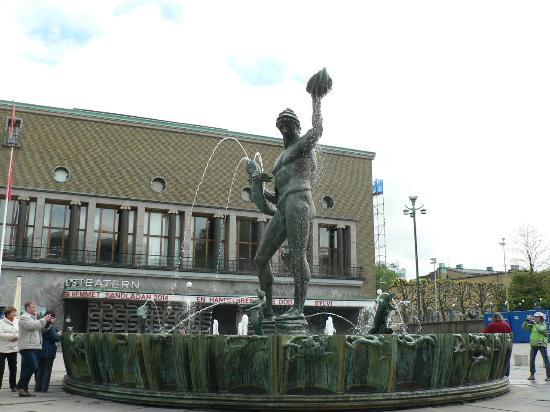 Standbeeld van Poseidon