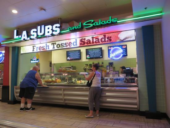 LA Subs & Salads At Luxor Hotel