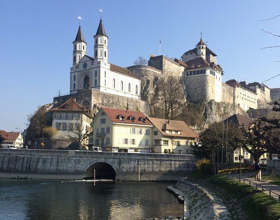 Aarburg castle and fortress