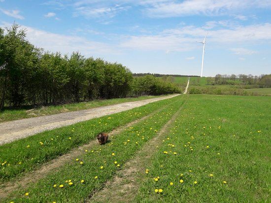 The westernmost point of the Czech Republic