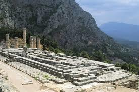 Tempel van Apollon in Delphi