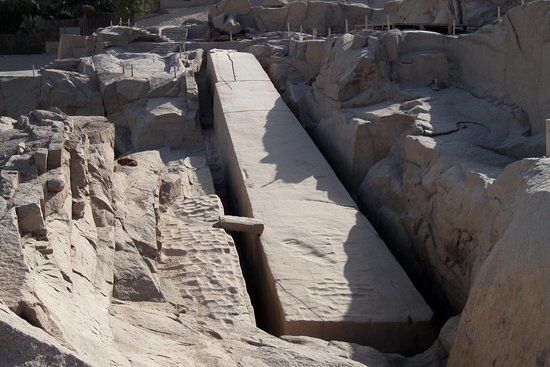 Onvoltooide obelisk van Aswan