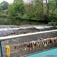 Bakewell Love Locks Bridge
