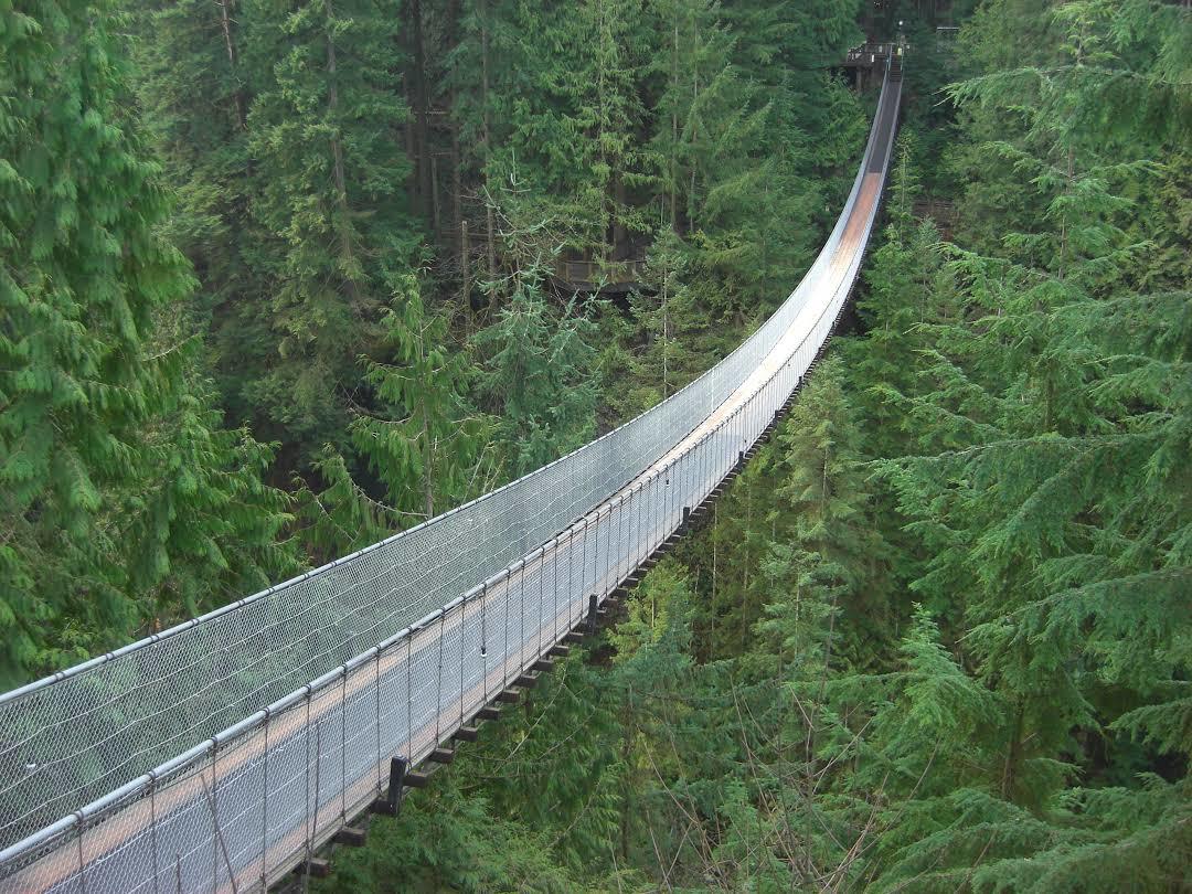 Hangbrug Capilano en Park
