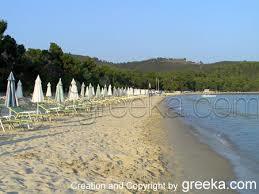 Strand van Koukounaries