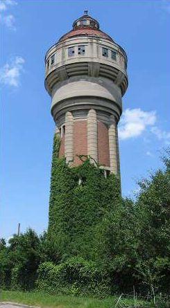 Water tower in Fabric