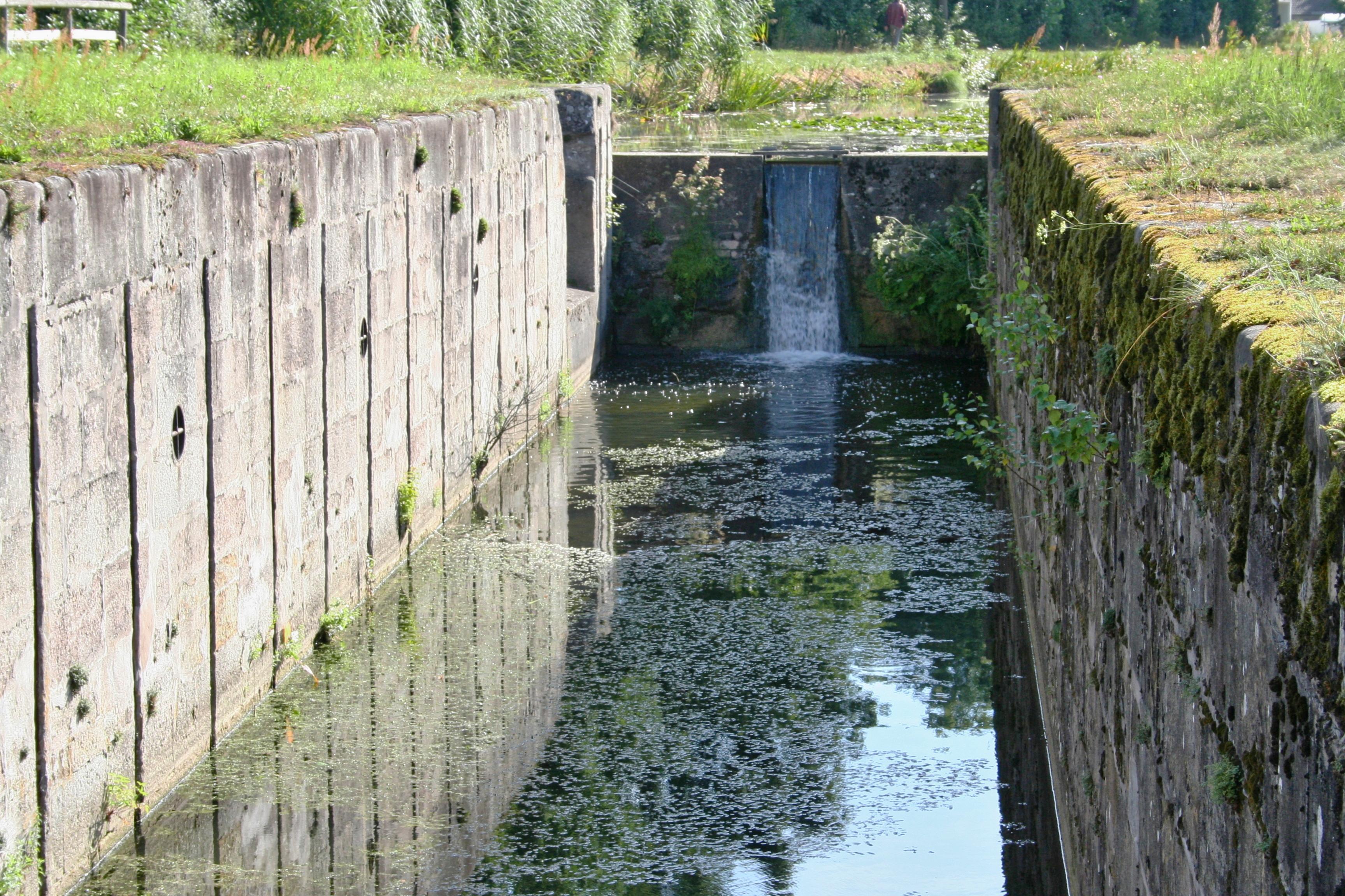 Schleuse 63 des Ludwig-Donau-Main-Kanals