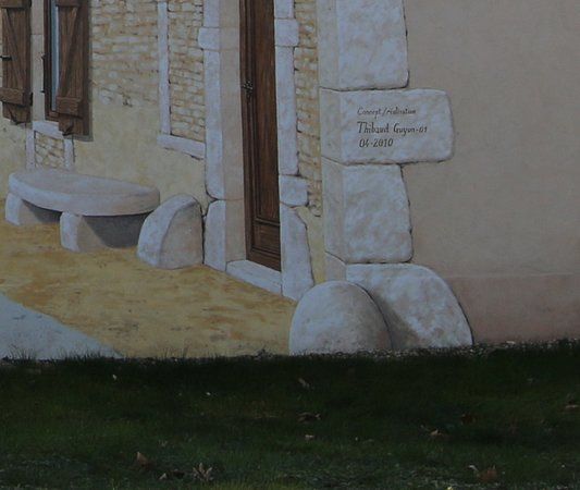 Fresque de la Commune de Saint-Albain