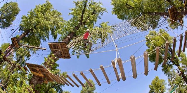 Hochseilklettergarten in Gansehaufelbad