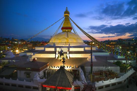 Boudhanath-stoepa
