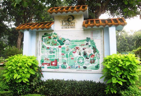 Dierentuin en botanische tuin van Saigon