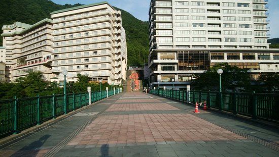 Fureai-brug van Kinugawa Onsen