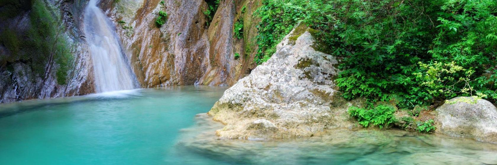 Dimosari-watervallen