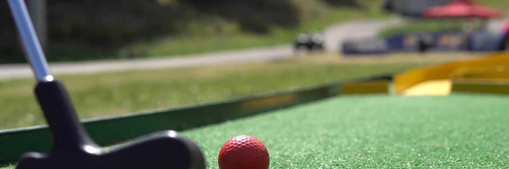 Mini Golf Course Golden Sands