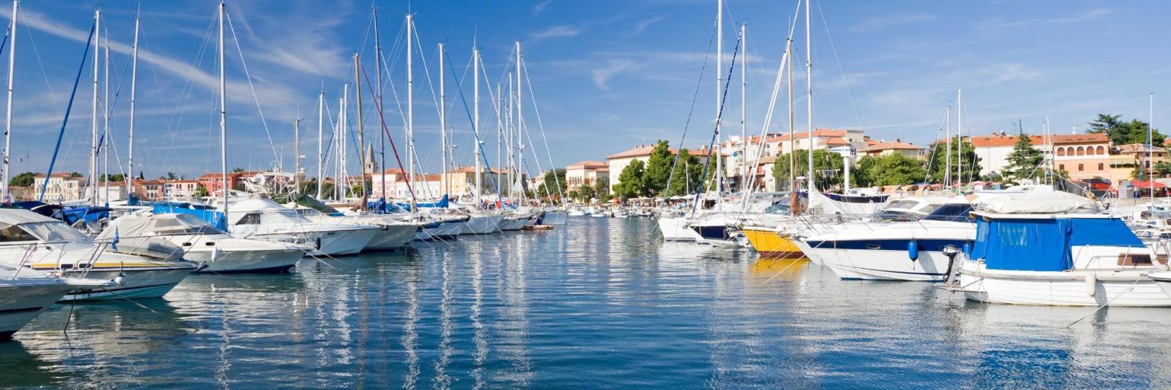 Jachthaven van Poreč