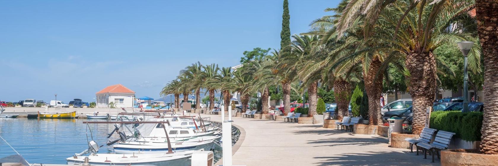 Promenade van Baška Voda