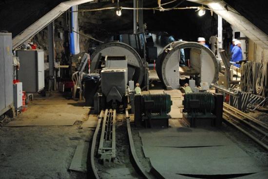 Erts mijnbouw museum en bezoekersmijn